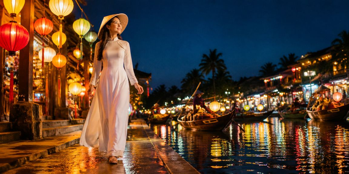 Không khí giải trí casino tại Nha Trang với non lá truyền thống và ánh đèn đêm sôi động